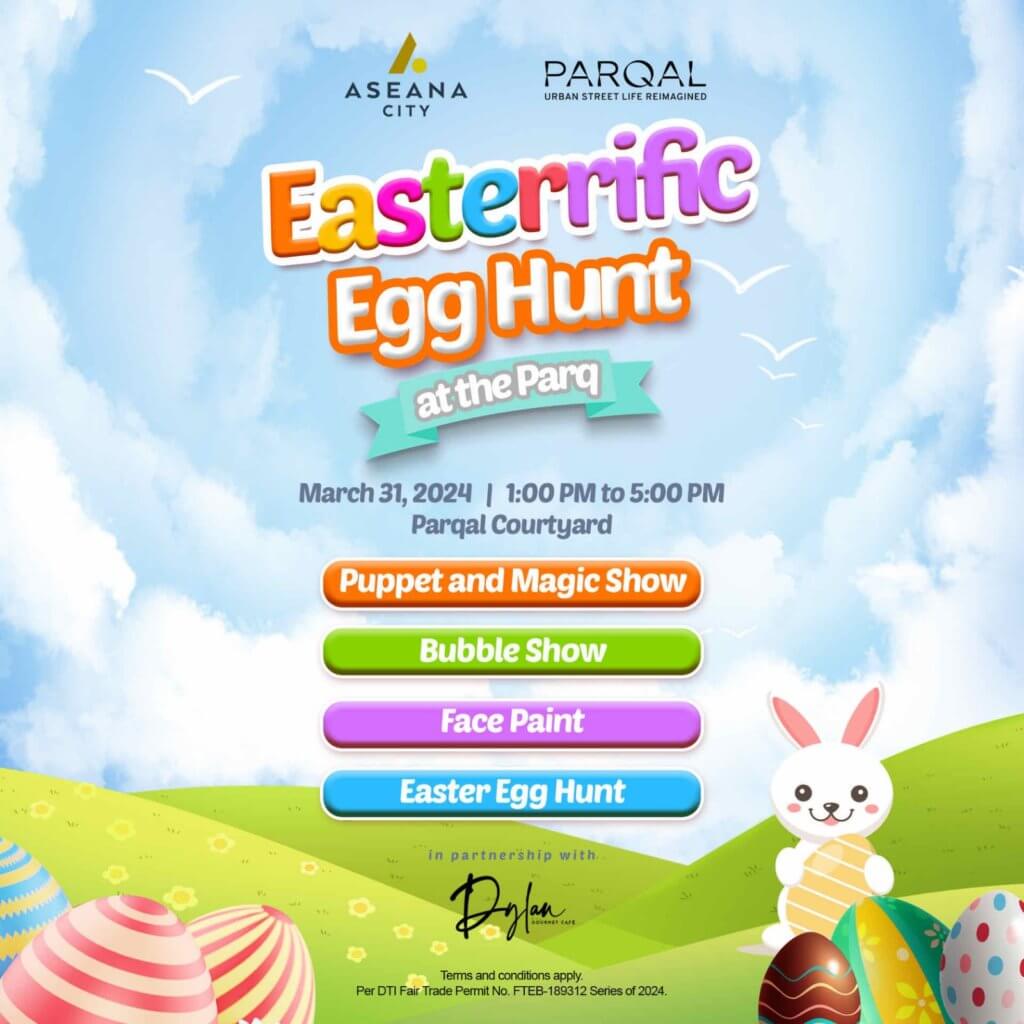 PARQAL | EASTERRIFIC EGG HUNT AT THE PARQ
