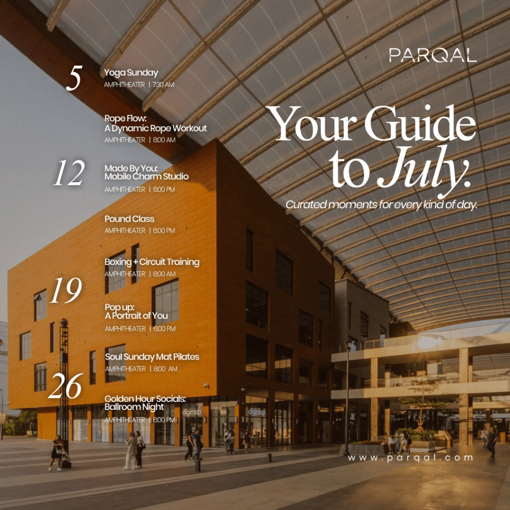 PARQAL | Parqal Calendar of Events : Your Guide to July