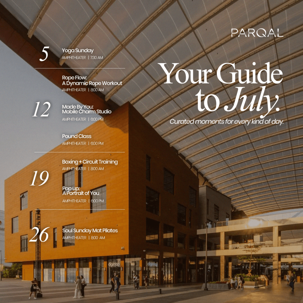PARQAL | Parqal Calendar of Events : Your Guide to July