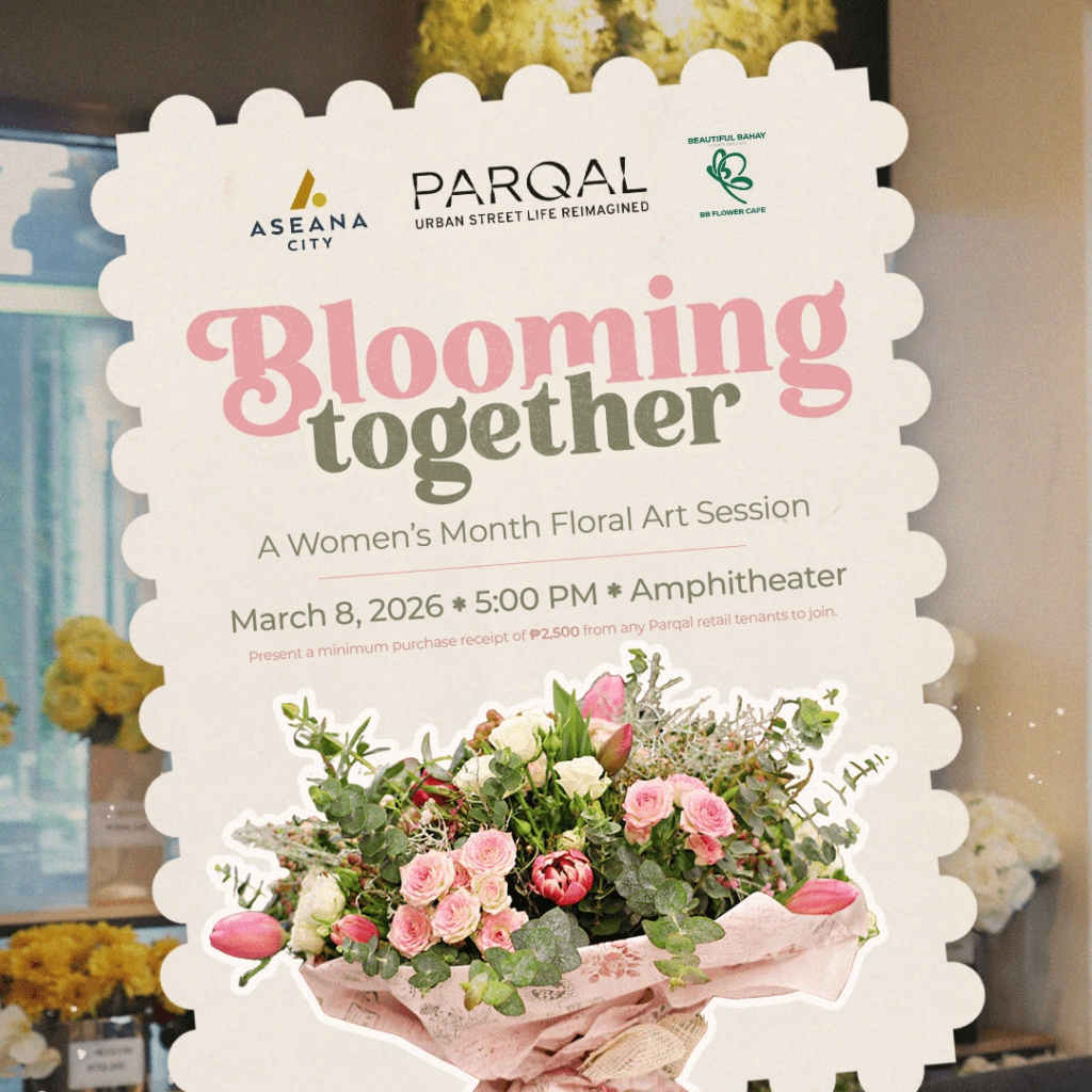PARQAL | Blooming Together: A Women's Month Floral Art Session
