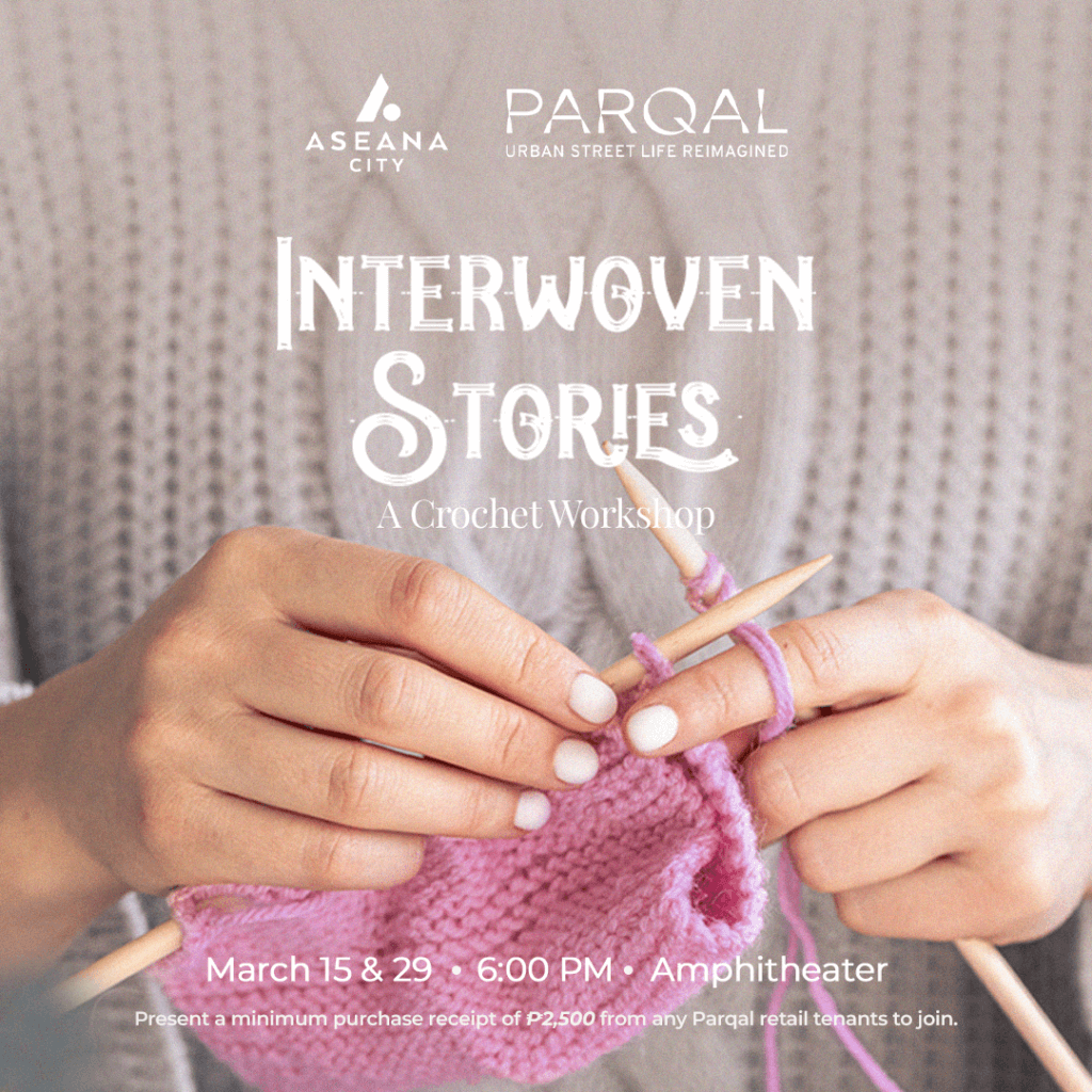 PARQAL | INTERWOVEN STORIES: A CROCHET WORKSHOP